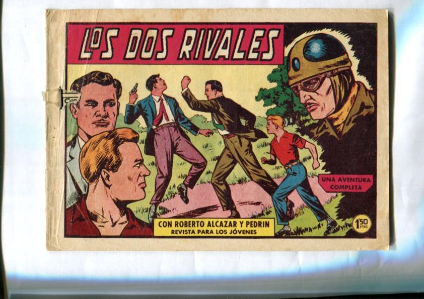 Roberto Alcazar numero 0406: Los dos rivales (numerado 1 en trasera)