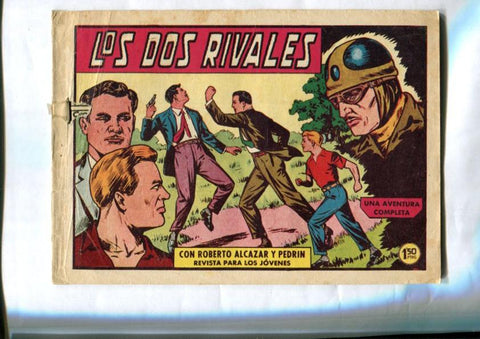 Roberto Alcazar numero 0406: Los dos rivales (numerado 1 en trasera)