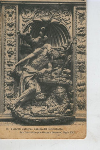 Postal B/N 0450 : San Jeronimo, capitalla del condestable, catedral de Burgos