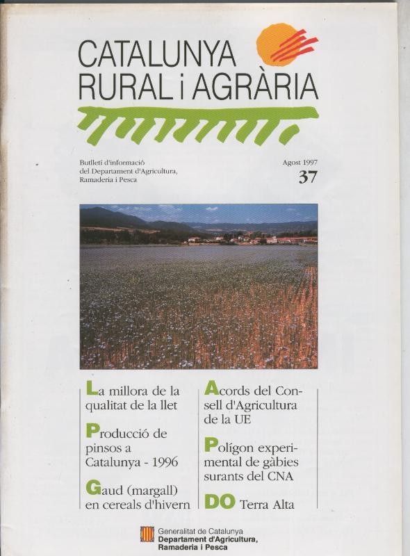 Catalunya rural i agraria numero 37 (1997)
