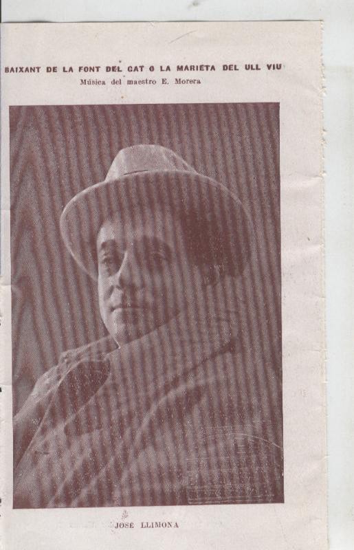 Baixant de la Font del Gat o La Marieta del Ull Viu: Jose Llimona