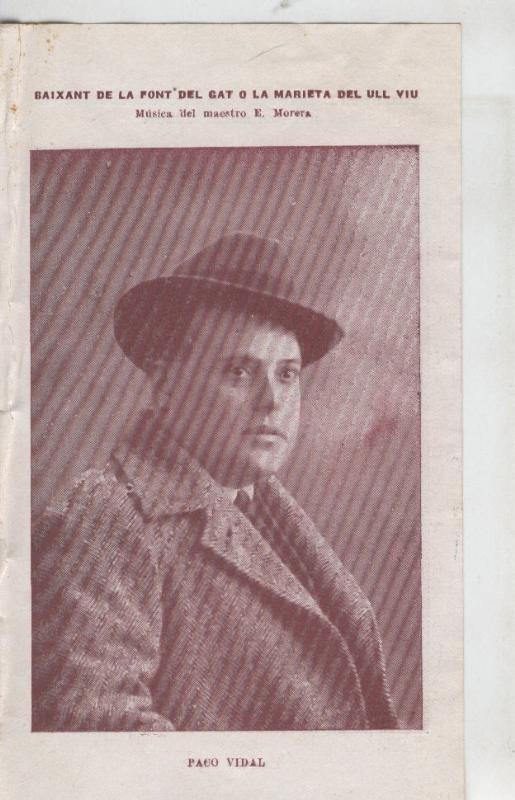 Baixant de la Font del Gat o La Marieta del Ull Viu: Paco Vidal