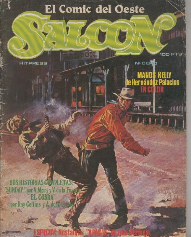 El comic del oeste Saloon numero 0