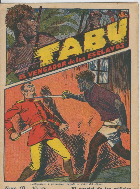 Tabu: el vengador de los esclavos numero 18: El cuartel de las milicias