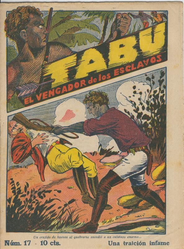 Tabu: el vengador de los esclavos numero 17: Una traicion infame