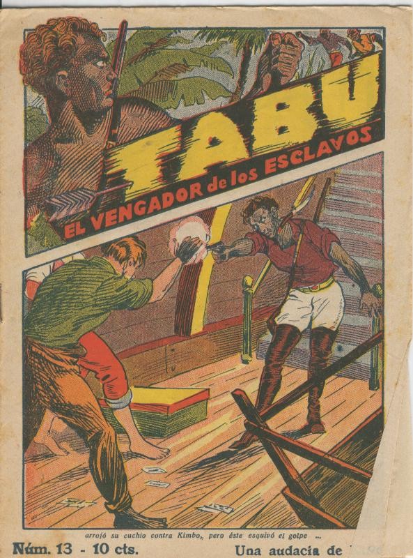 Tabu: el vengador de los esclavos numero 13: Una audacia de Kimbo