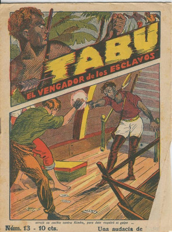 Tabu: el vengador de los esclavos numero 13: Una audacia de Kimbo