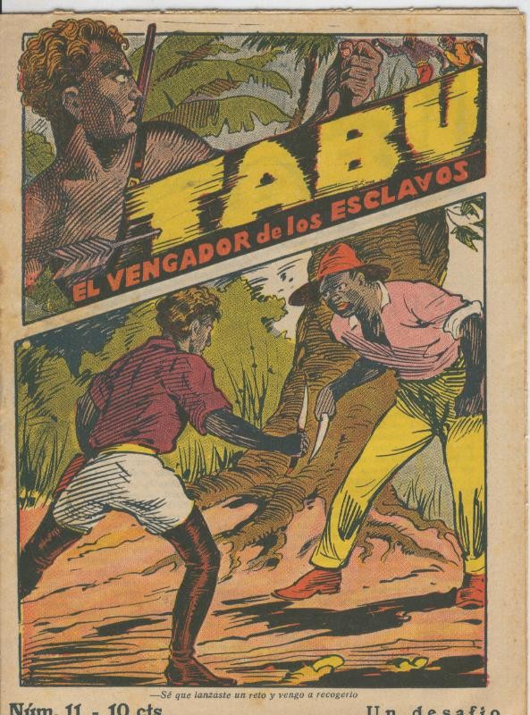 Tabu: el vengador de los esclavos numero 11: Un desafio