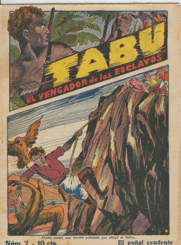 Tabu: el vengador de los esclavos numero 07: El puñal candente