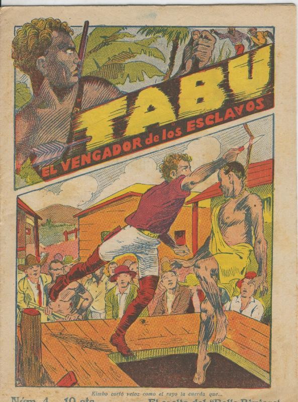 Tabu: el vengador de los esclavos numero 04: El asalto del belle Riviere