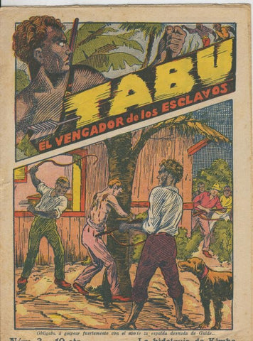 Tabu: el vengador de los esclavos numero 03: La hidalguia de Kimbo