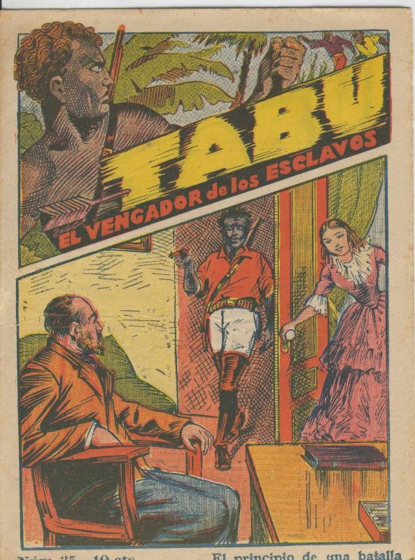 Tabu: el vengador de los esclavos numero 35: El principio de una batalla