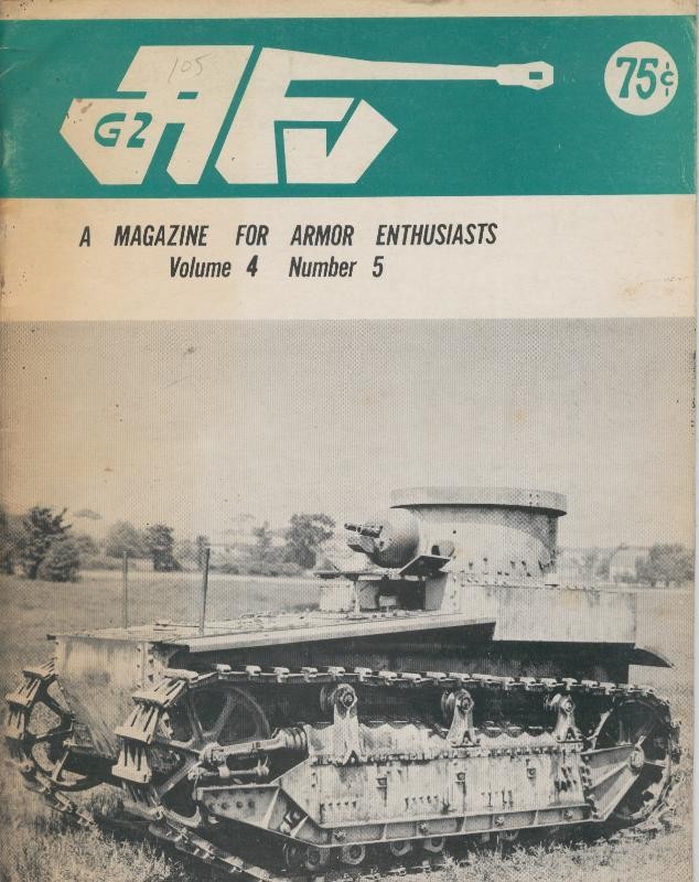 AFV-G2 Military Vehicle volume 4 number 5 (papel con huella haberse mojado)