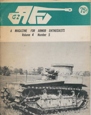 AFV-G2 Military Vehicle volume 4 number 5 (papel con huella haberse mojado)