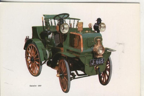 Postal 00024: Coche Daimler 1897