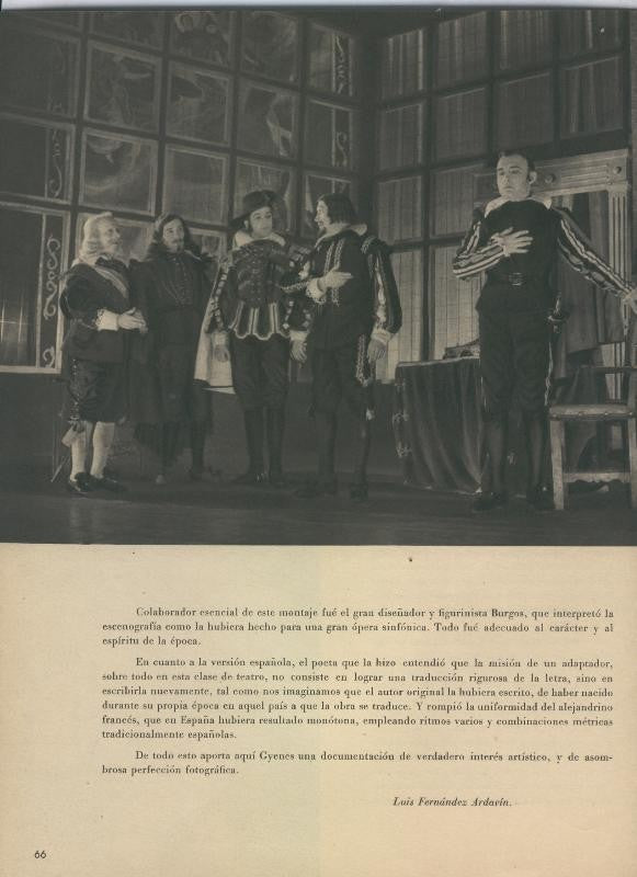 Ruy Blas: Compañia Titular del Teatro Español