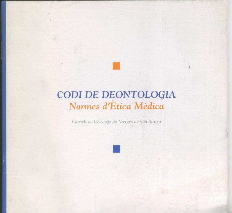 Codi de deontologia