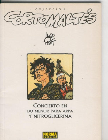 Corto Maltes b/n numero 15: Concierto en do menor para arpa y nitroglicerina