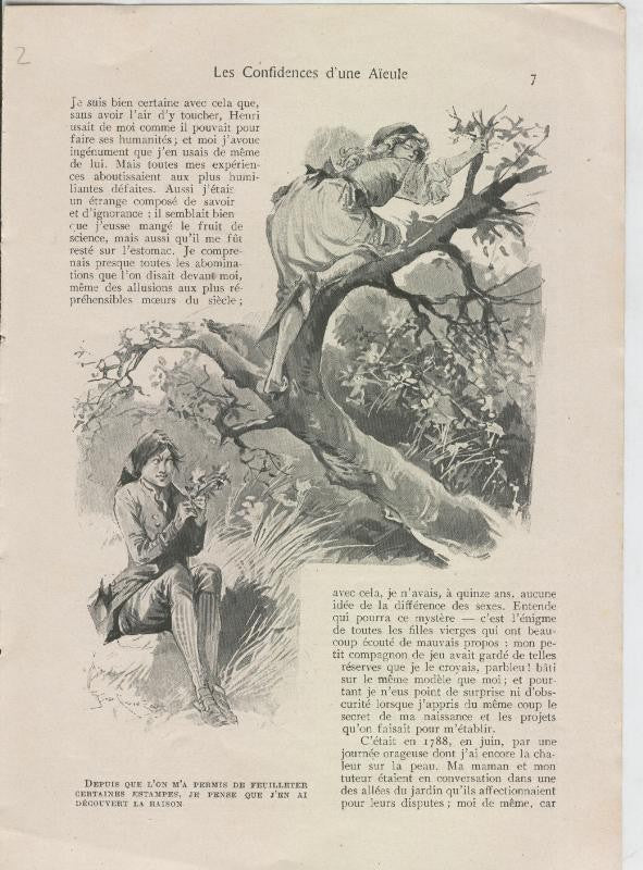 Les confidences d,une Aieule de Abel Hermant lamina 02