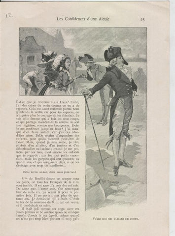 Les confidences d,une Aieule de Abel Hermant lamina 12