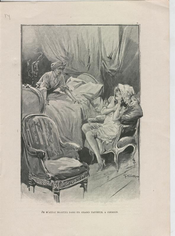 Les confidences d,une Aieule de Abel Hermant lamina 14