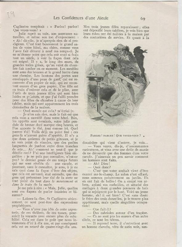 Les confidences d,une Aieule de Abel Hermant lamina 19