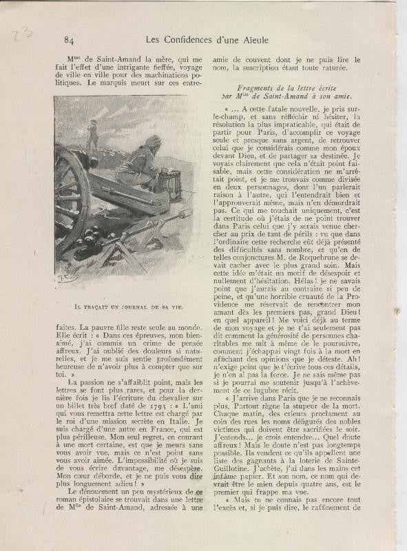 Les confidences d,une Aieule de Abel Hermant lamina 23