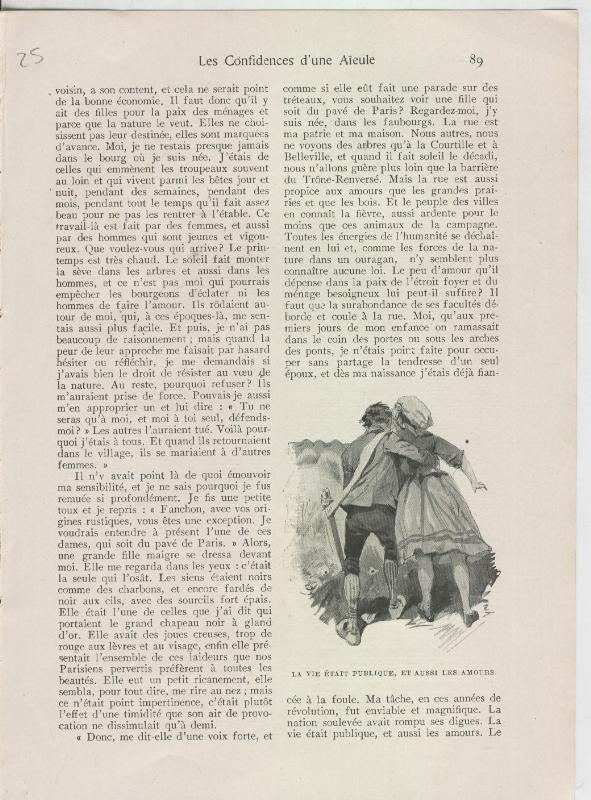Les confidences d,une Aieule de Abel Hermant lamina 25
