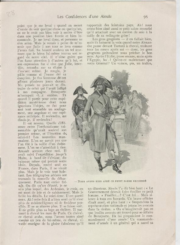 Les confidences d,une Aieule de Abel Hermant lamina 28