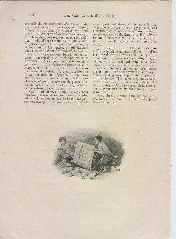 Les confidences d,une Aieule de Abel Hermant lamina 32
