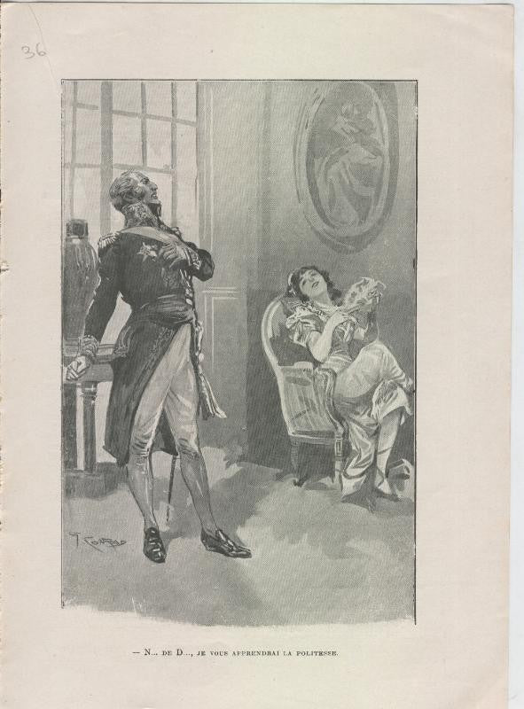 Les confidences d,une Aieule de Abel Hermant lamina 36