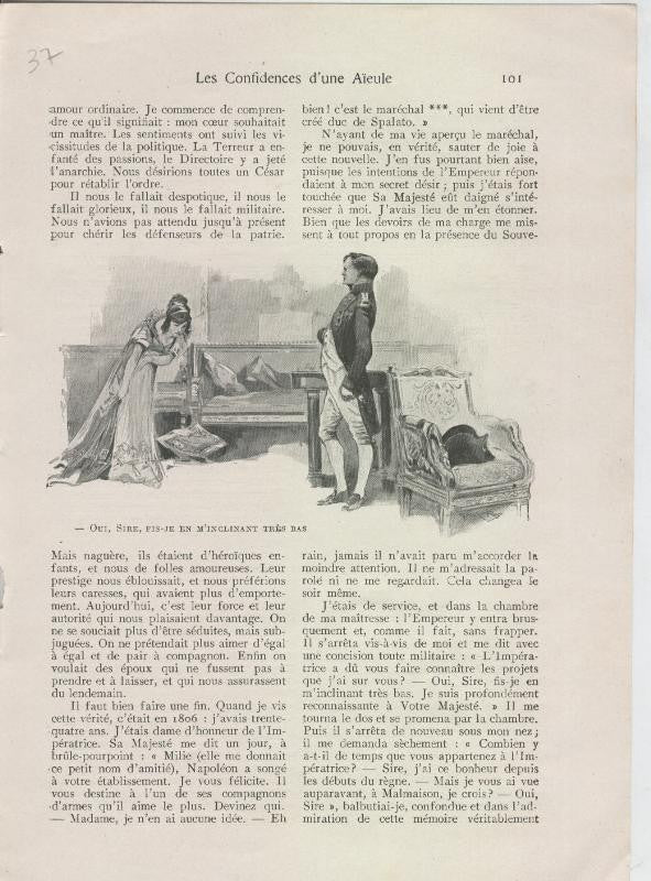 Les confidences d,une Aieule de Abel Hermant lamina 37