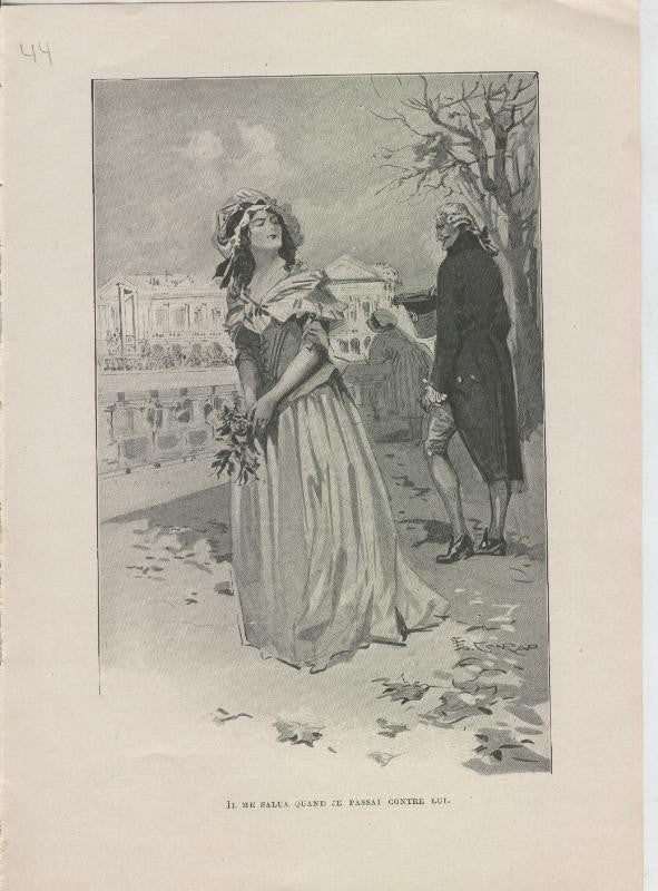 Les confidences d,une Aieule de Abel Hermant lamina 44