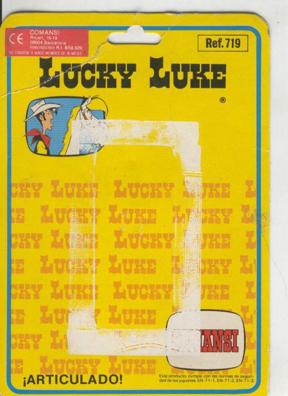Carton Lucky Luke juguetes comansi referencia 719