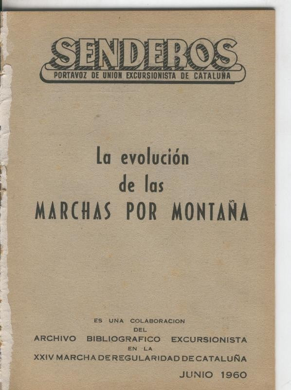 Senderos: junio 1960