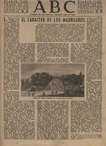 ABC 13 mayo 1956: El caracter de los madrileños