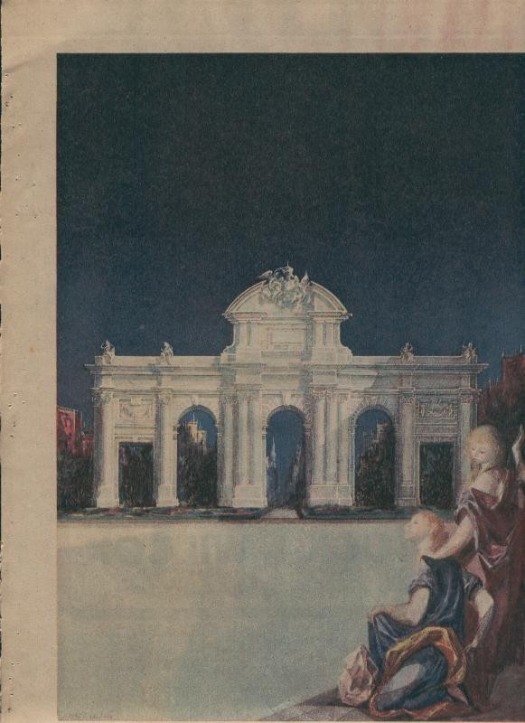 ABC 13 mayo 1956: Madrid: Puerta de Alcala por V.Pardo Galindo