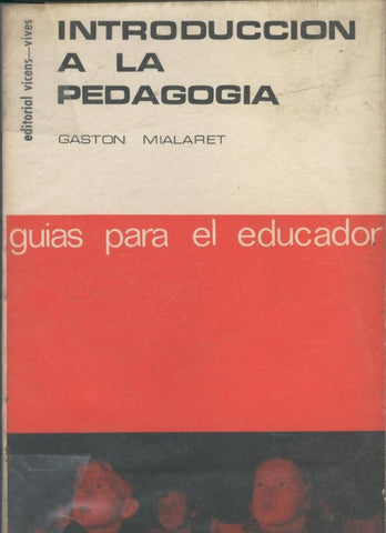 Introduccion a la pedagogia