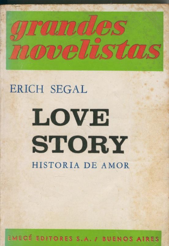 Grandes novelistas: Love Story