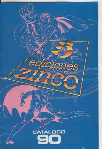 Ediciones Zinco catalogo 1990