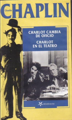 Pelicula VHS: Chaplin: Charlot cambia de oficio / Charlot en el teatro