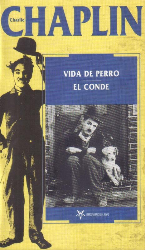 Pelicula VHS: Chaplin: Vida de perro / El conde