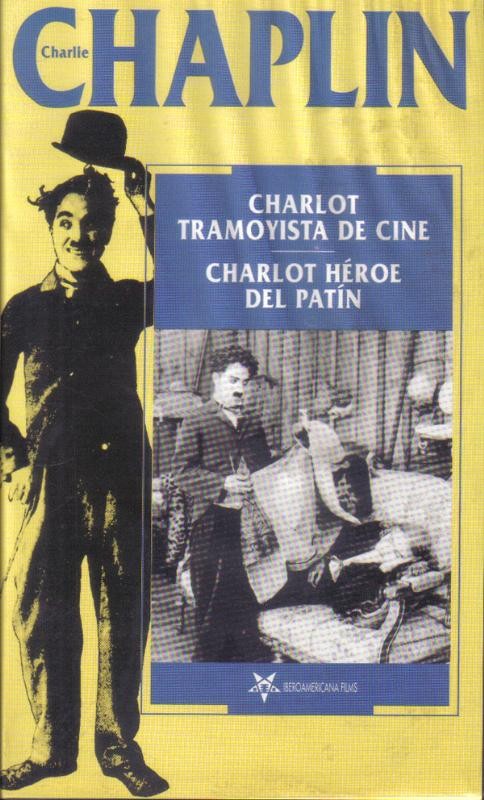 Pelicula VHS: Chaplin: Charlot tramoyista de cine /  Charlot heroe del patin