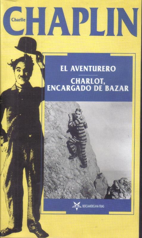 Pelicula VHS: Chaplin: El aventurero / Charlot encargado de bazar