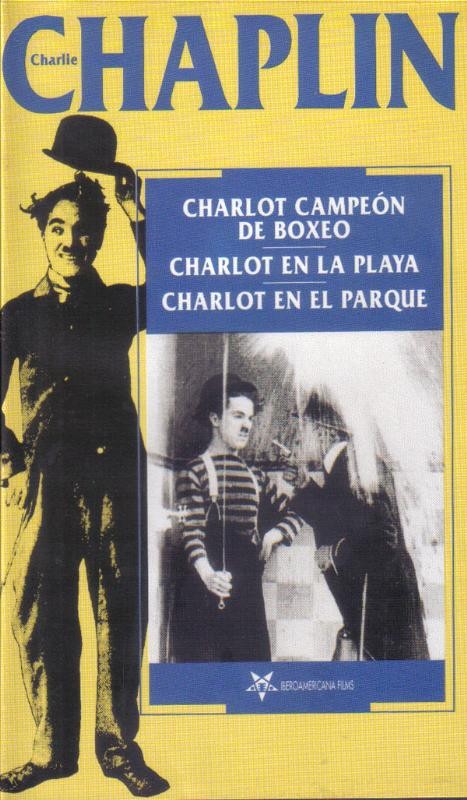 Pelicula VHS: Chaplin: Charlot campeon de boxeo / Charlot en la playa / Charlot en el parque