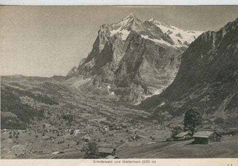 Berner Oberland: Grindelwald und Wetterhorn