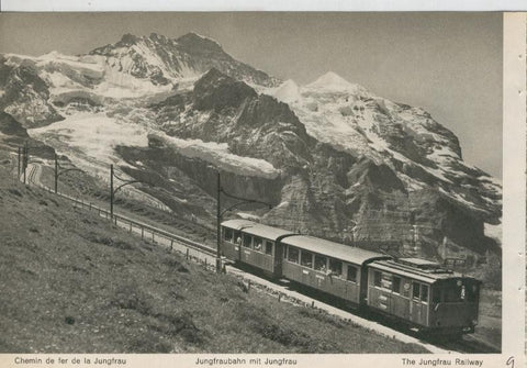 Berner Oberland:  Chemin de fer de la Jungfrau