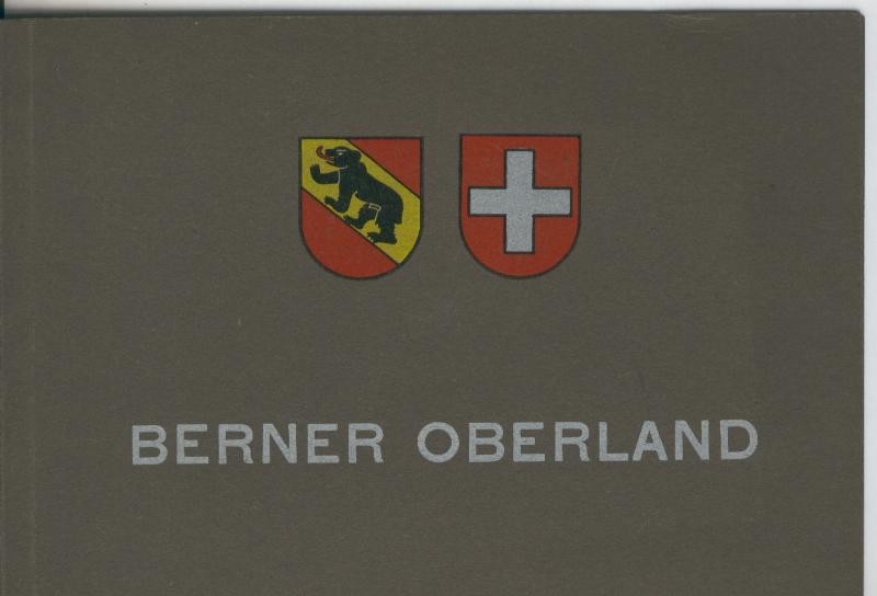 Berner Oberland: funda de la carpeta fotografica
