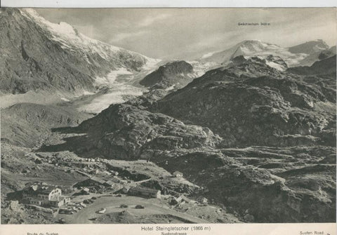 Susten-Gotthard-Furka-Grimsel: Hotel Steingletscher