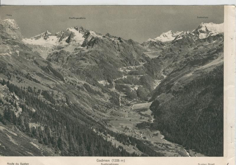 Susten-Gotthard-Furka-Grimsel:Route du susten .- Gadmen